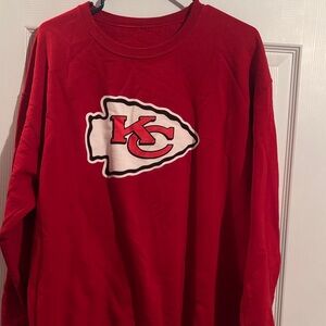 Men's Red KC Logo Sweatshirt